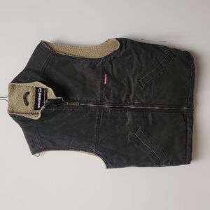 Wolverine sherpa lined vest